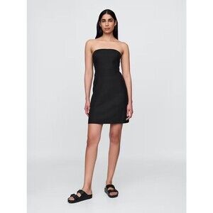 Gap NWT Women's Linen-Blend Mini Dress, L
